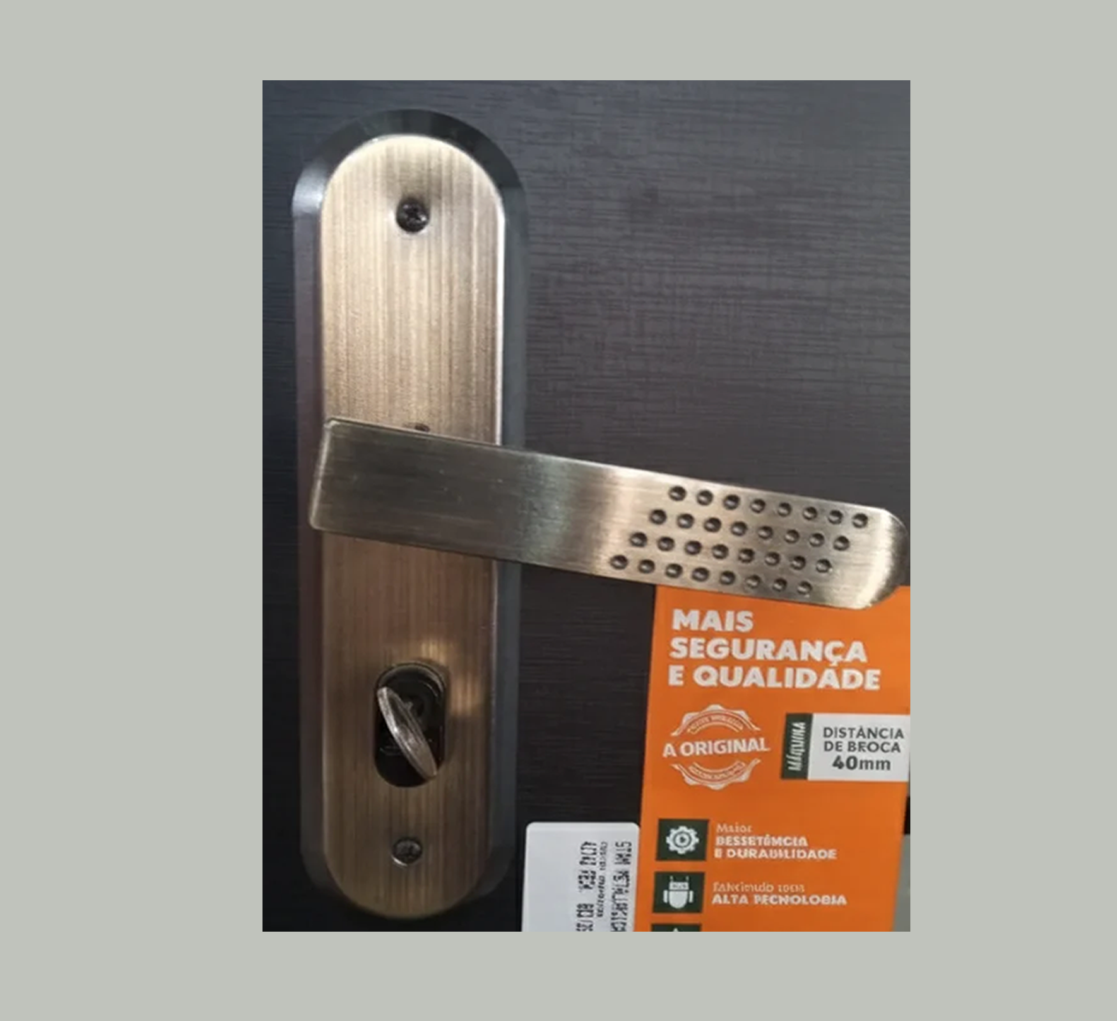 FECHADURA 1801/21 - ESP ESCOVADO (G) - COD: 725