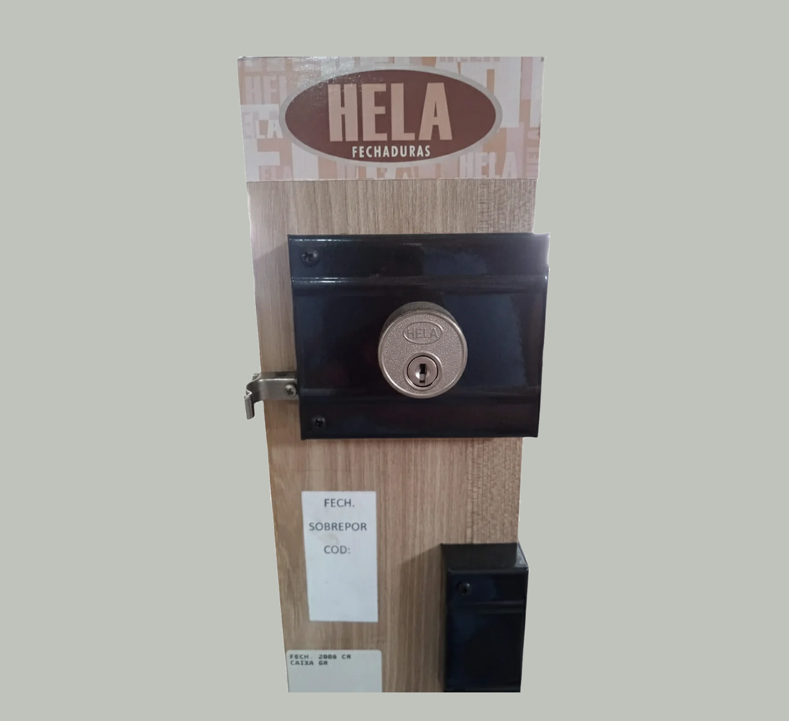 FECHADURA SOBREPOR 2008 CR CAIXA GR - COD: 3122