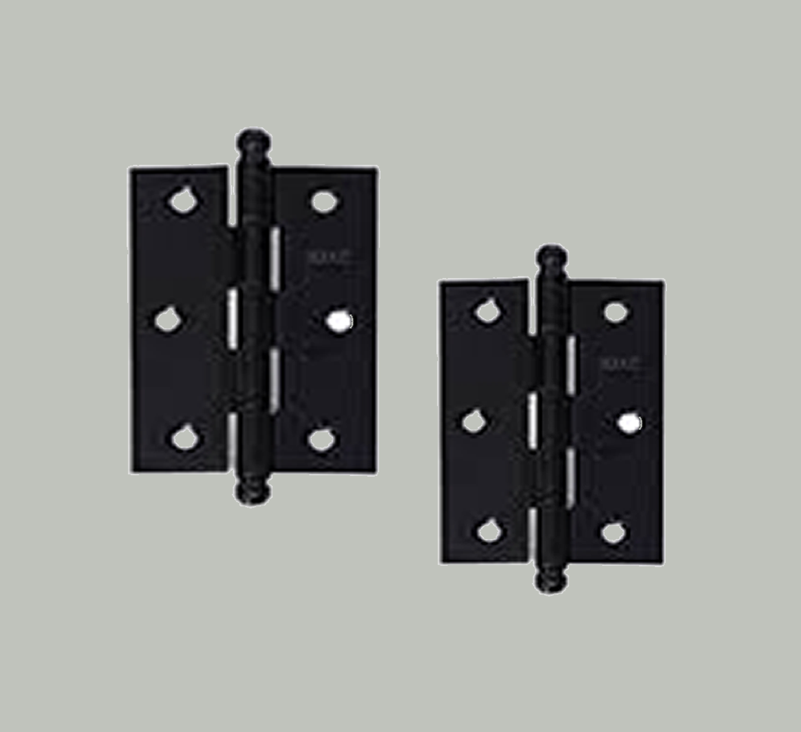 DOBRADIÇA DE FERRO PINO BOLA PRETA