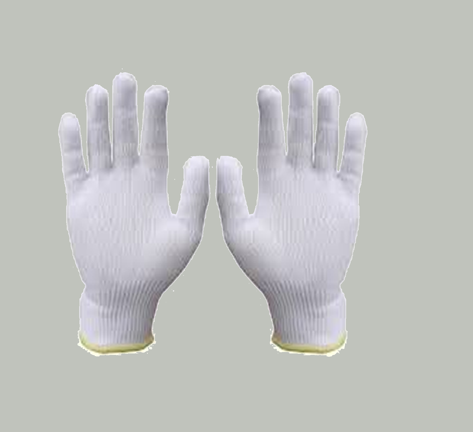 LUVA ELANCA BRANCA 4 FIOS LISA