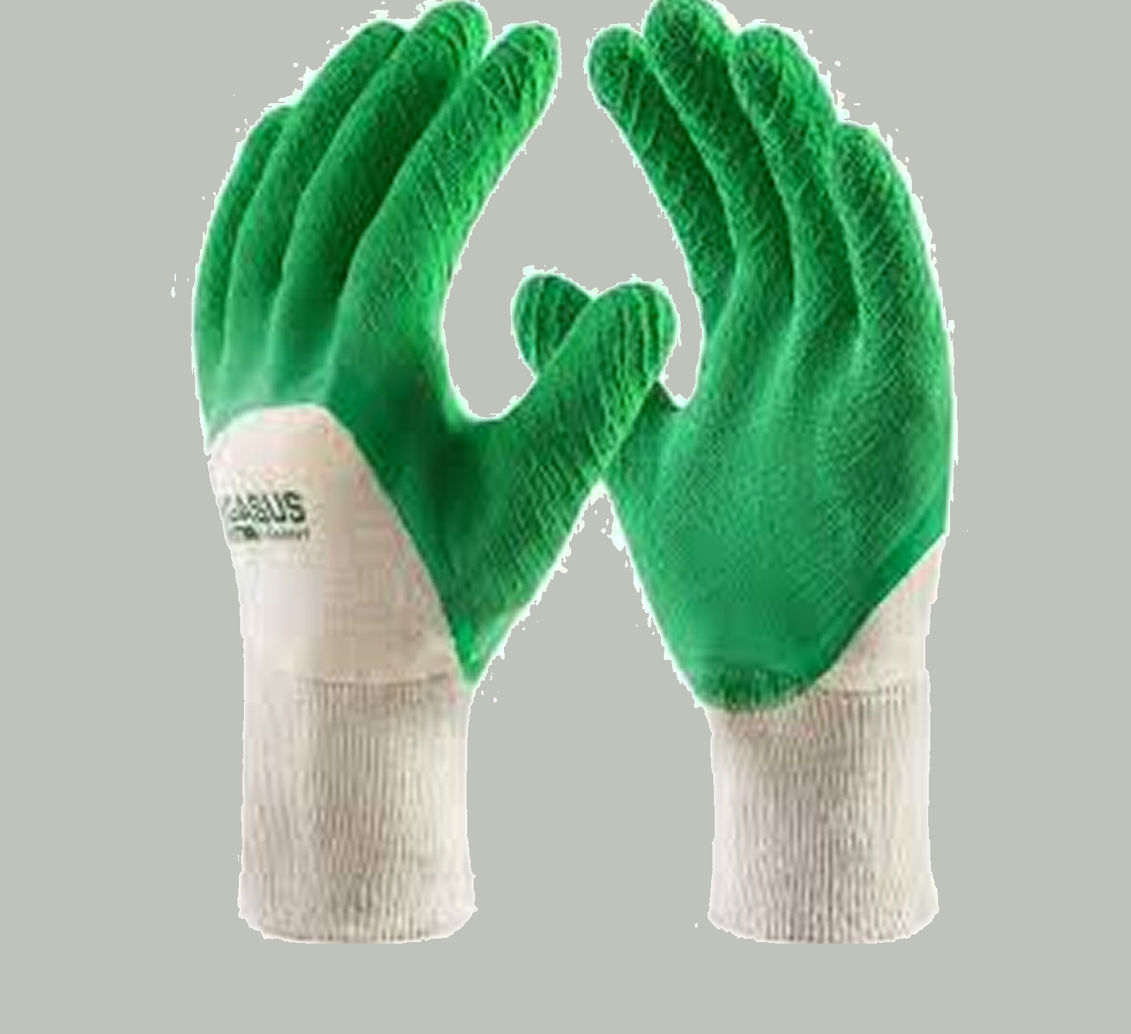 LUVA EMBORRACHADA VERDE TRICO